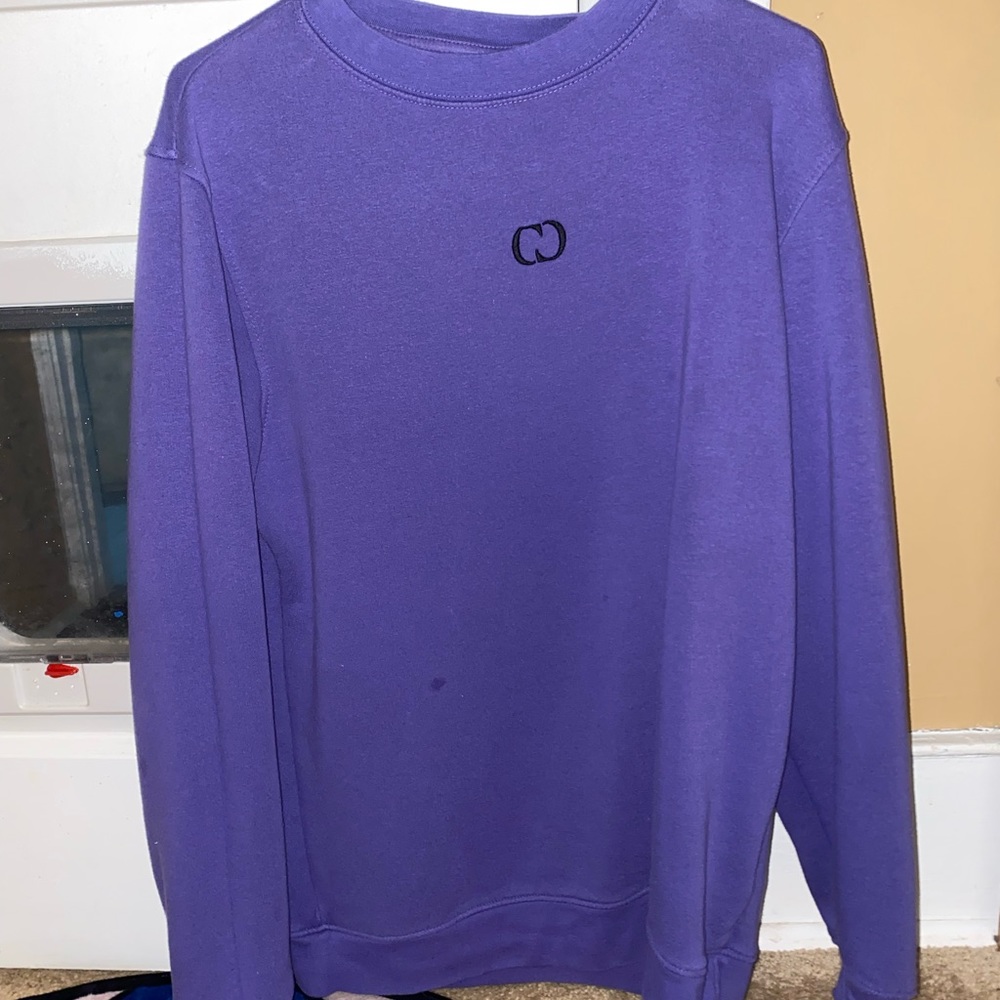 Purple crewneck
